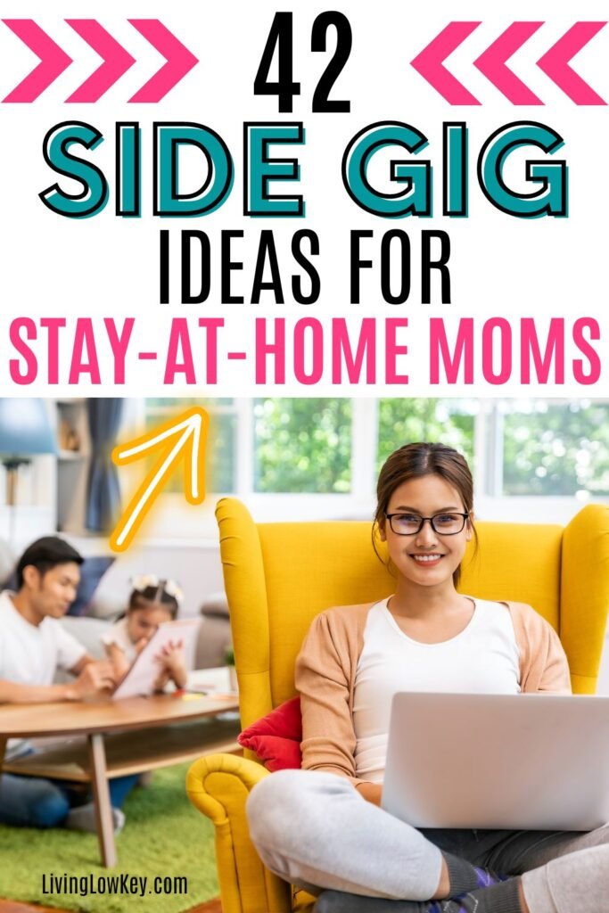Easy Side Hustle Work From Home Home Based Business That You Can Do In Your Own Time For Stay At Home Moms While Your Kids Play