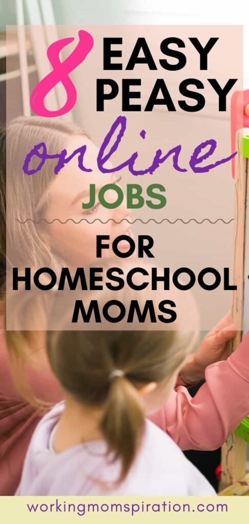 Easy Side Hustle Work From Home Side Business That You Can Do In Your Own Time For Homeschool Moms While Your Kids Study